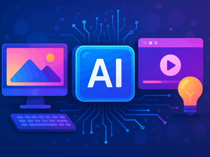 המדריך המלא לכלי בינה מלאכותית ליצירת תמונות, וידאו ותוכן בשנת 2025 המדריך המלא לכלי בינה מלאכותית ליצירת תמונות, וידאו ותוכן בשנת 2025